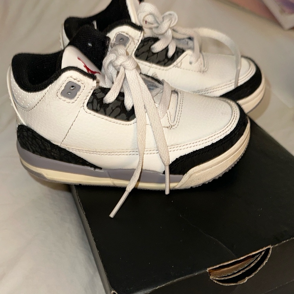 Jordan Kids Sneakers - White and Black